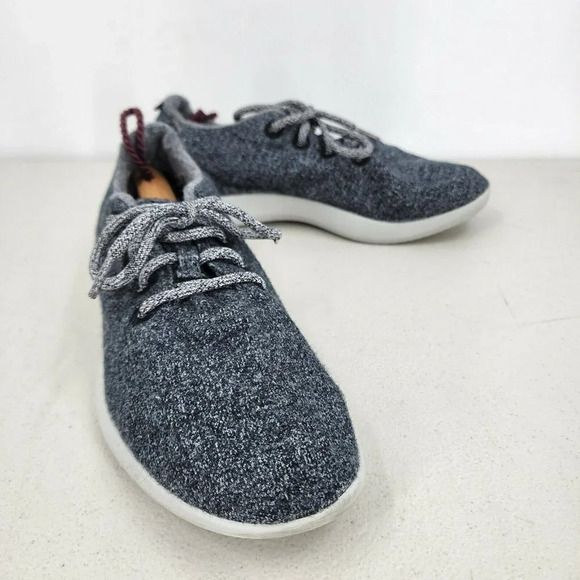 Allbirds Men's Wool Runners in Natural Grey Light Grey Merino No Insoles Size 9 - Picture 1 of 11